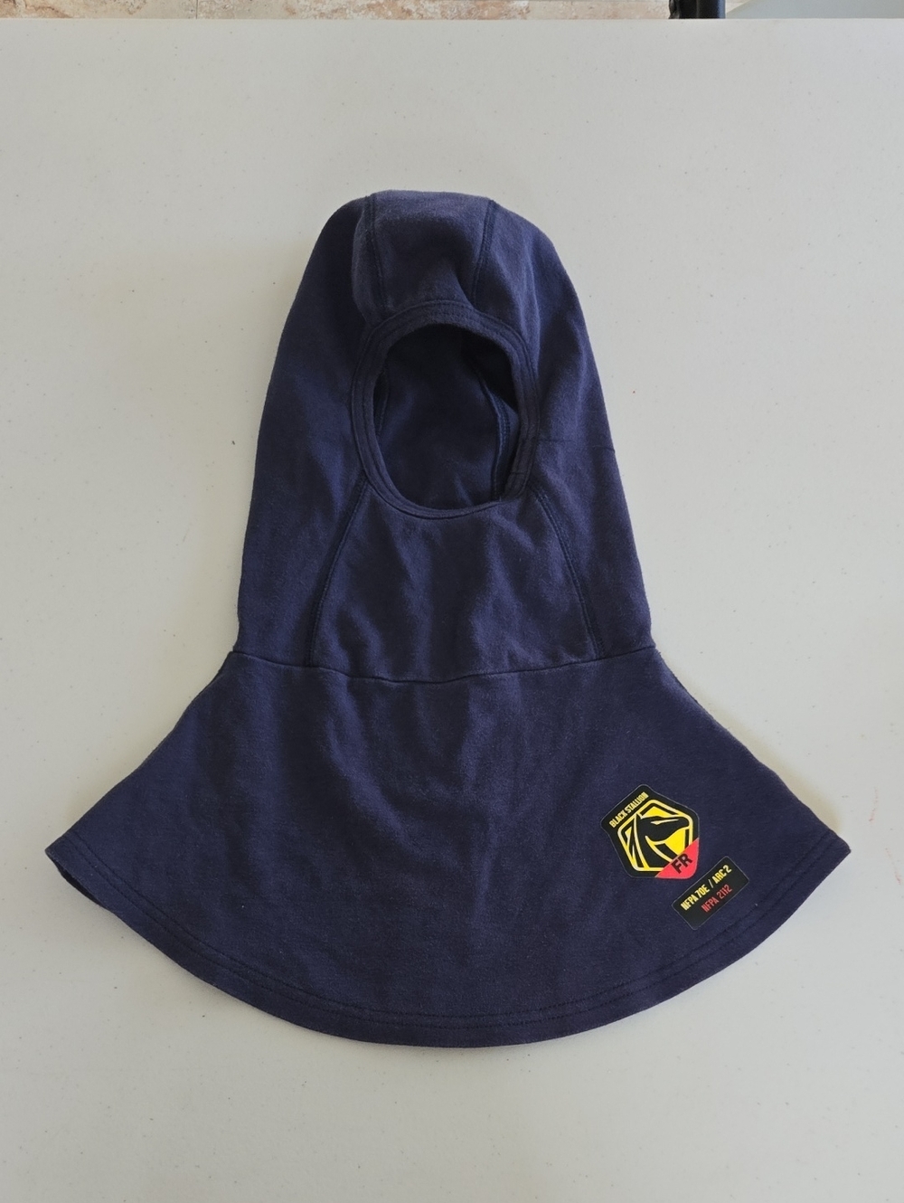 Black Stallion FR Cotton Balaclava with Neck Drape AH1520